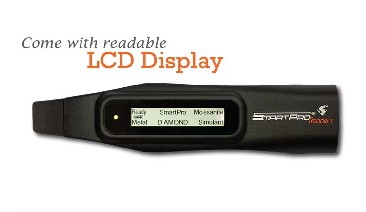 SmartPro Reader-I 3 in 1 Diamond & Moissanite Tester with LCD Display Stone Gemstone Tester Pen